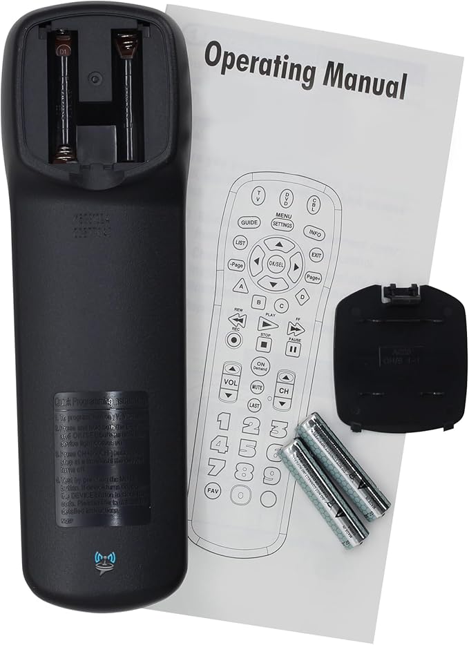 SatelliteSale TV Remote Control UR3-SR3S Big Button Remote Control Replacement - Image 3