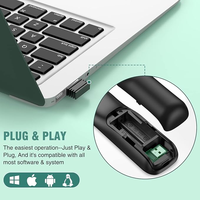 Presentation Clicker Green Laser Pointer - Image 4