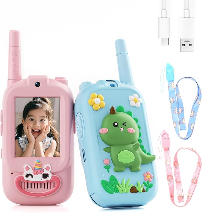 Video Walkie Talkies for Kids – Kids Walkie Talkies 2 Pack by FHskFH