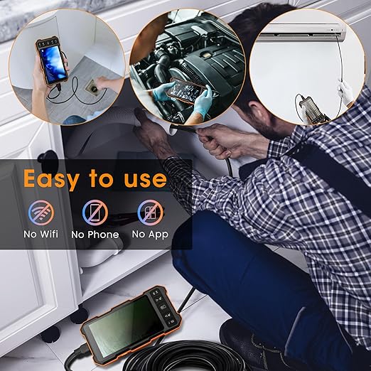 Epicmate Triple Lens Sewer Inspection Camera-Endoscope Camera - Image 8