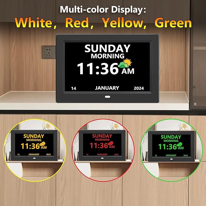 LXBYJKJ 10 Inch Digital Clock - Image 6