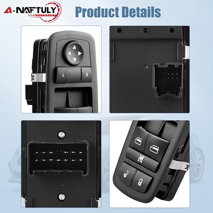 A-NAFTULY Driver Side Master Power Window Switch Replacement fits - Image 7