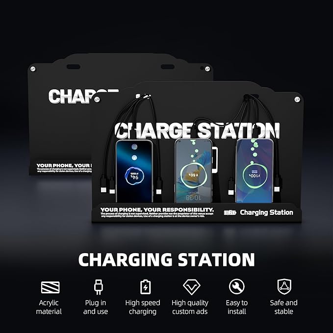 Wall Mounted 8 Port Charging Station - Image 8