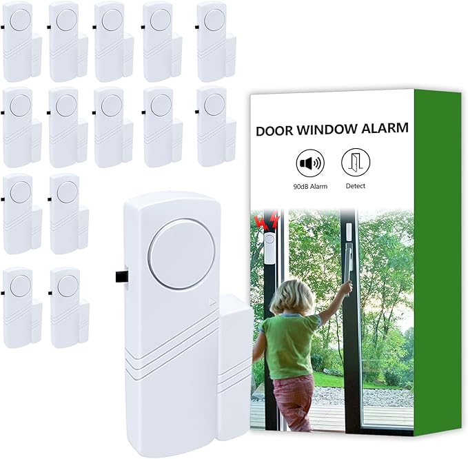 Door Window Alarm, 90dB Door Alarms Sensor by Unknown