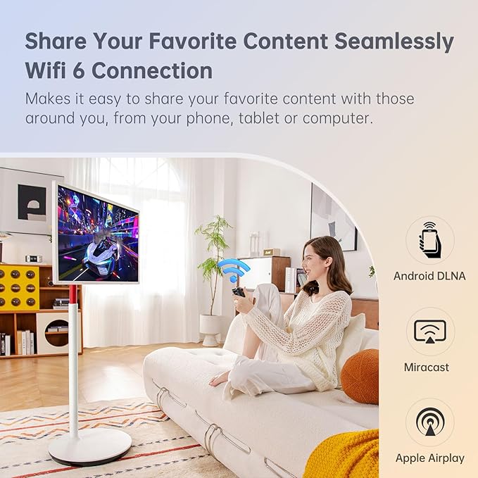 KTC 32 Inch MegPad 4K Touchscreen Smart Portable TV Monitor - Image 7