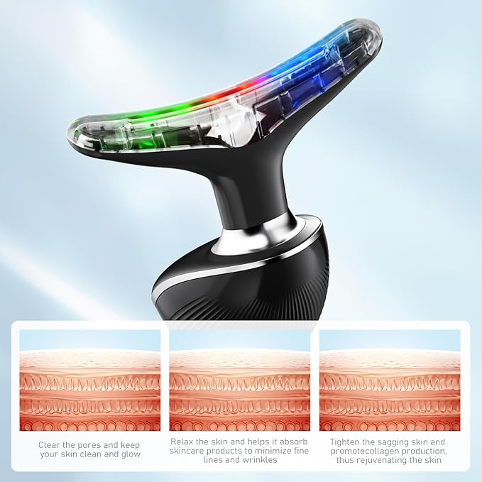 Cocobeen Face Neck Tool for Skin Care, Electric Neck Face Lifting Device for - Image 2