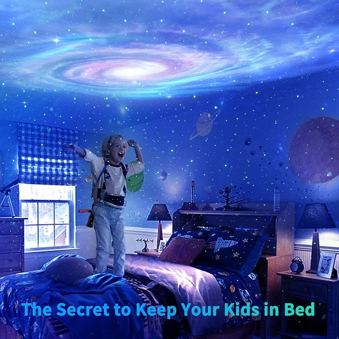 AIRIVO Star Projector, Galaxy Light Projector, Night Light Projector & Music - Image 6