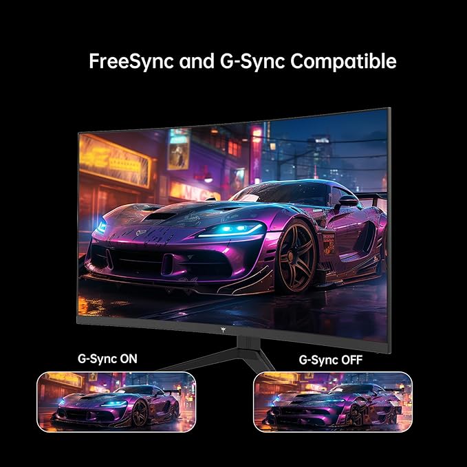 KTC 32 Inch FHD 1080p Curved Gaming Monitor - Image 4