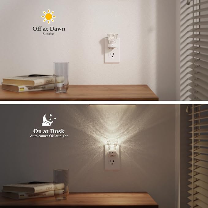 JandCase LED Night Light Plug in, Night Lights Plug into Wall - Image 3
