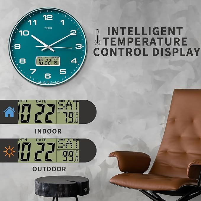 TIMESS Wall Clock, Ideal Modern Home, Office Decor - Image 6