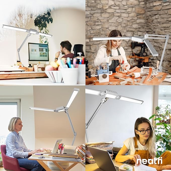 Neatfi LED Desk Lamp, Dimmable Desk Light - Image 7