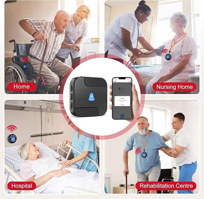 CallToU Wi-Fi Wireless Caregiver Pager Call Button - Image 8
