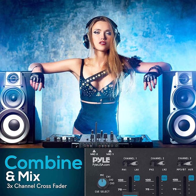 Pyle Wireless DJ Audio Mixer - Image 6
