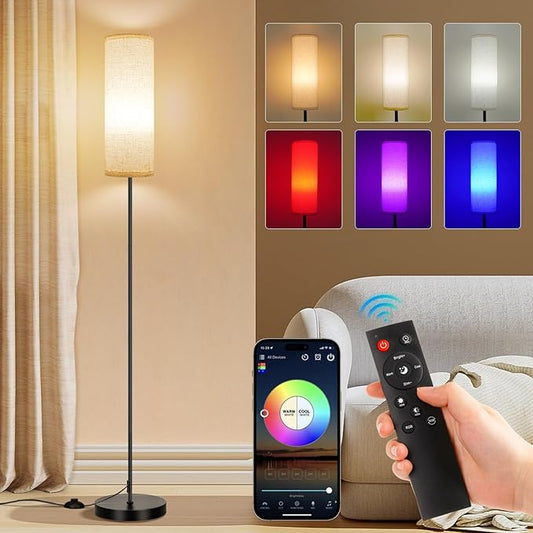 FRIDEKO HOME Floor Lamp, Color Changing Ambient Lighting by FRIDEKOHOME