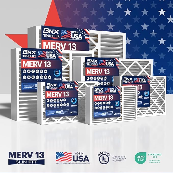 BNX TruFilter 20x20x5 MERV 13 Air Filter - Image 9
