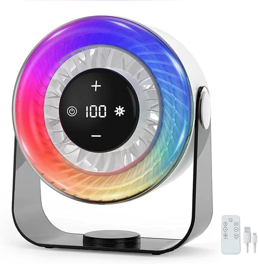 KKANDPP Desk Fans for Bedroom, Quiet Wall-Mounted Desk Fan by Unknown