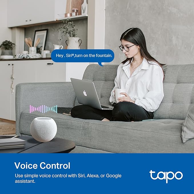 TP-Link Tapo Matter Outdoor Smart Plug, 2 Individual outlets, IP65 Weather - Image 7