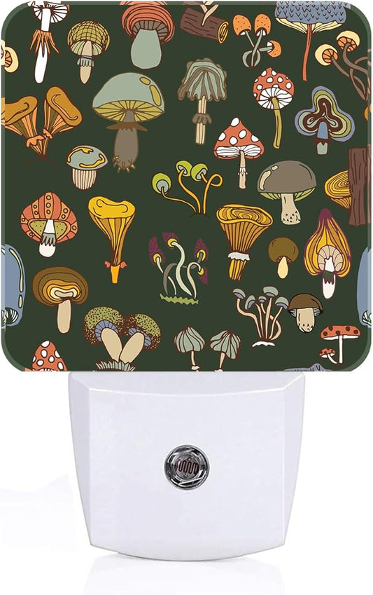 FSHVQKD Various Mushrooms Night Light, Plug Into Wall by Unknown
