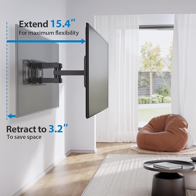 Pipishell Full-Motion TV Wall Mount - Image 4