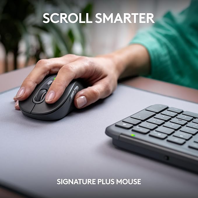 Logitech MK955 Signature Slim Wireless Keyboard and Mouse Combo, - Image 9