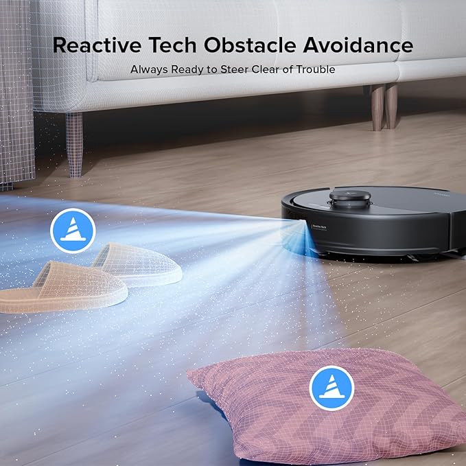 roborock Q10 X5+ Robot Vacuum and Mop, Self-Emptying, Hands-Free Cleaning - Image 3