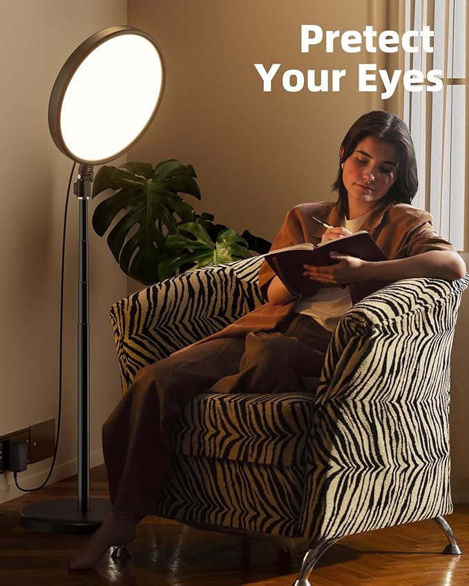 TODI Large Ring Light with 79" Stand, 6500K Full-Screen Selfie Light Ring with - Image 7