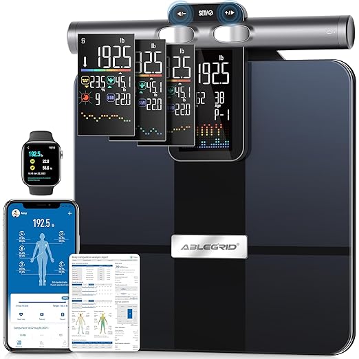 ABLEGRID 8-Electrode Body Composition Scale by ABLEGRID