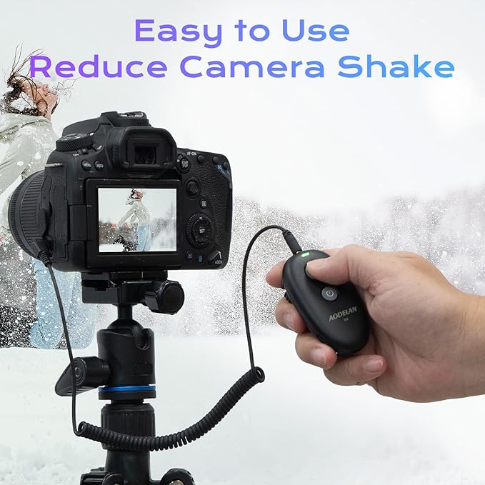Upgraded USB-C Rechargeable Wireless Remote Control, AODELAN Camera Shutter - Image 7