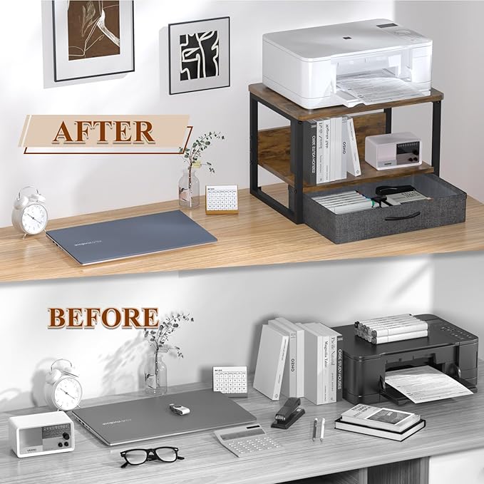 MARTY Printer Stand with Storage Drawer - Image 6
