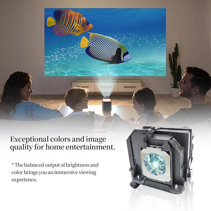 SORNEICDR EL PLP80 Replacement Projector Lamp Bulb Compatible - Image 5