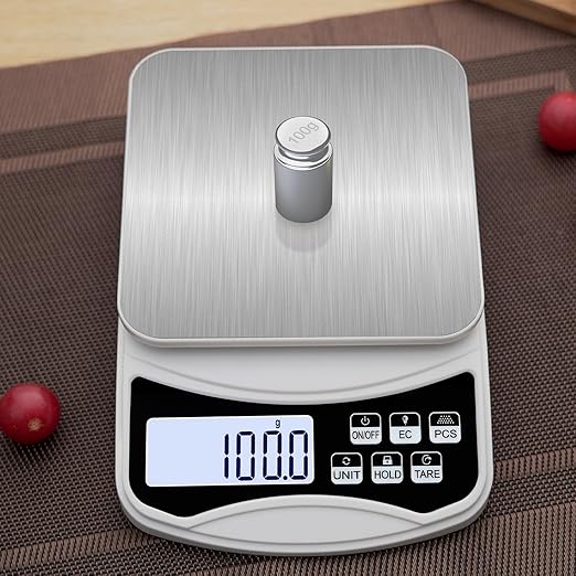 Digital Lab Scale 5000g x 0.1g LCD Display Analytical Balance Jewelry Scale - Image 9