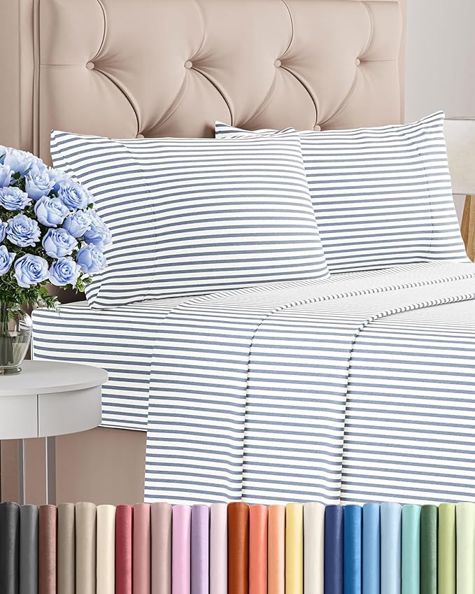 King Size 4 Piece Sheet Set by CGKUnlimited