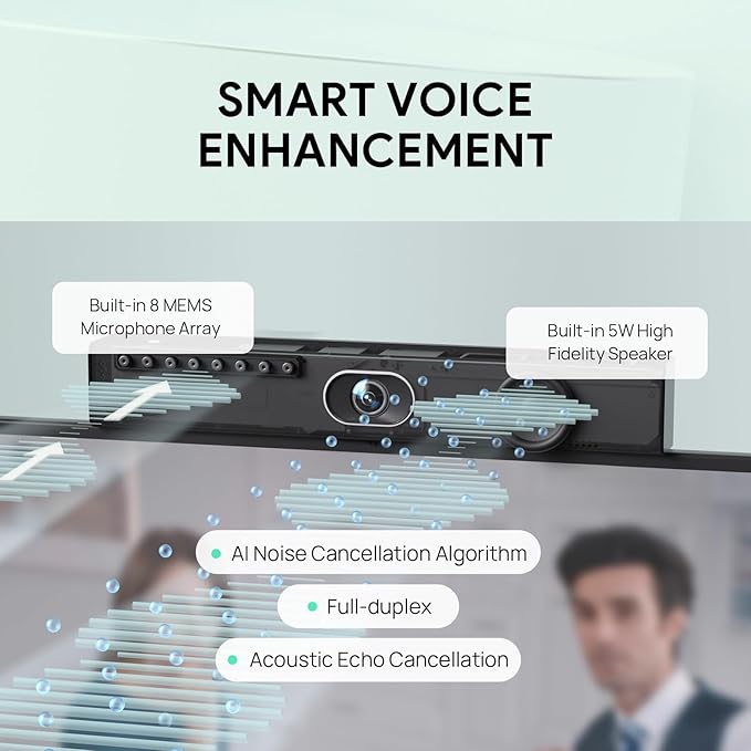 Yealink UVC40 E2 USB Conference Room Camera System Ultra-HD 4K Video Conference - Image 5