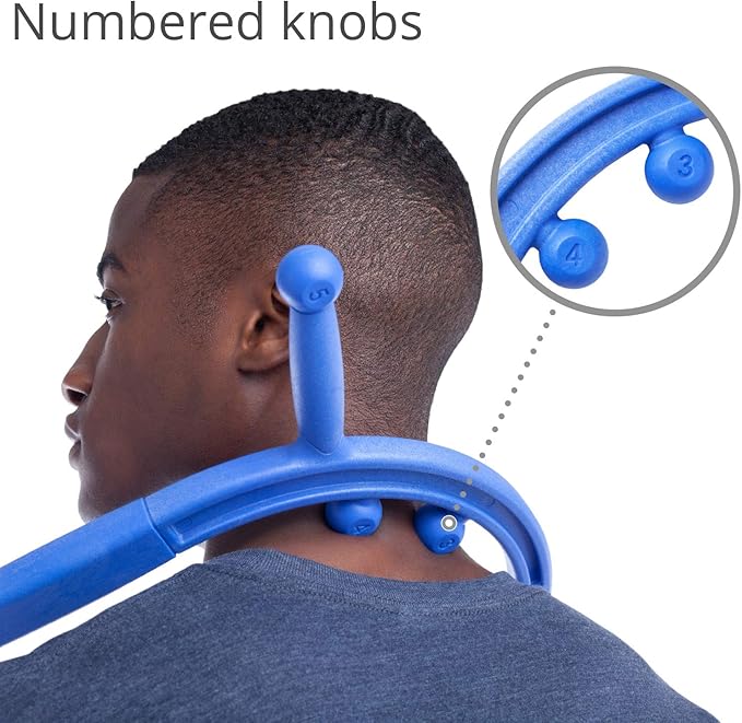 Body Back Buddy Elite Trigger Point Massage Tool, Neck and Back Massager - Image 3