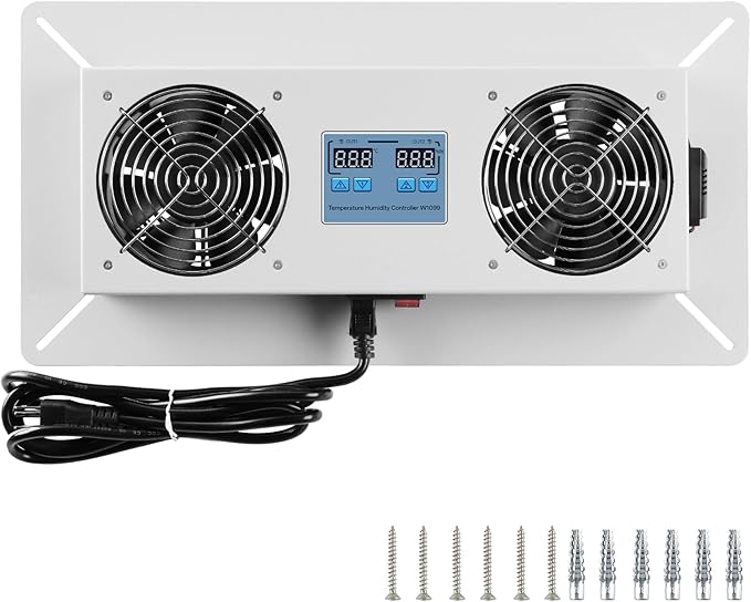 Pewoaoa 240 CFM Crawlspace Vent Fan, by Pewoaoa