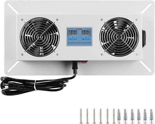 Pewoaoa 240 CFM Crawlspace Vent Fan, by Pewoaoa