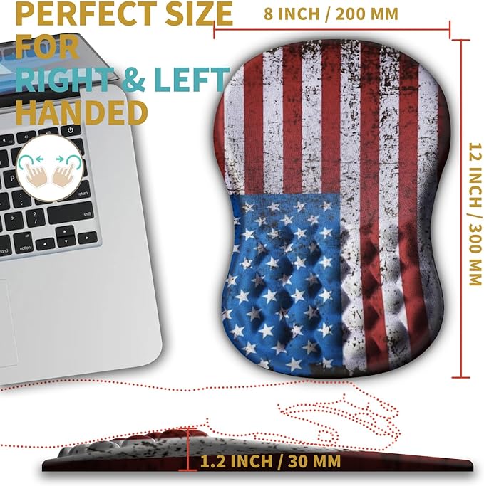 Hokafenle Ergonomic Mouse Pad Wrist Support - Image 4