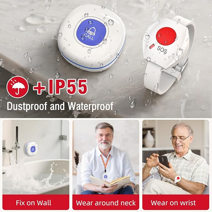 CallToU Caregiver Pager Wireless Call Buttons - Image 5