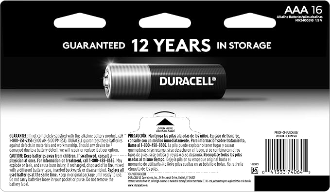Duracell Coppertop AAA Batteries - Image 2
