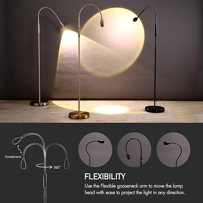 O’Bright Ray – Adjustable LED Beam Floor Lamp, Dimmable and Zoomable Spotlight - Image 5