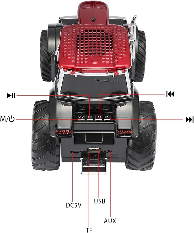 Tractor Head Bluetooth Speaker – unique Bluetooth car speaker - Image 7