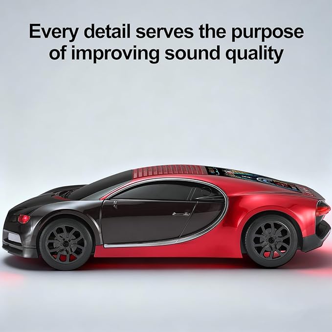 WSTER Luxury Sports Car Model Bluetooth Speaker - Image 6