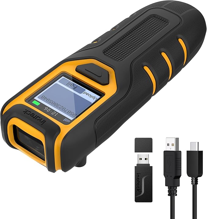 Inateck Barcode Scanner Wireless, Portable Bluetooth Barcode Scanner by Inateck