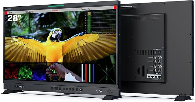 LILLIPUT Q28-VBP 28" 12G-SDI 12G-SDI and 4K HDMI 2.0 Professional Production by LILLIPUT