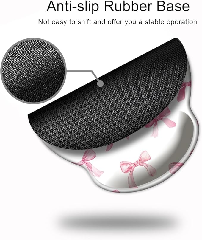 Ergonomic Mouse Pad with Wrist Support, Mouse Pad with Wrist Rest, Relieve - Image 5