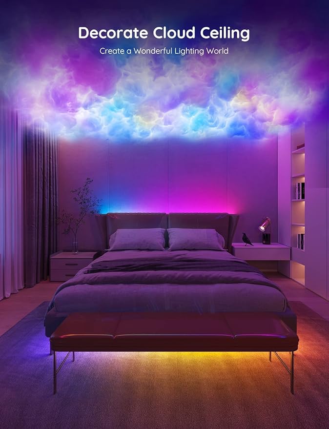 Govee 100ft RGBIC LED Strip Lights, Smart LED Lights Work - Image 6