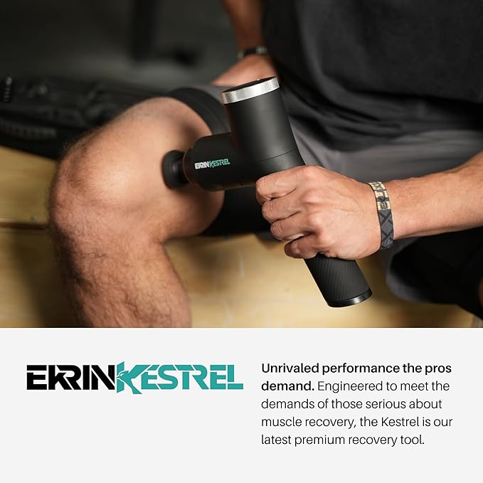 Ekrin Athletics Kestrel Massage Gun: Enhanced Precision & Comfort - Image 2