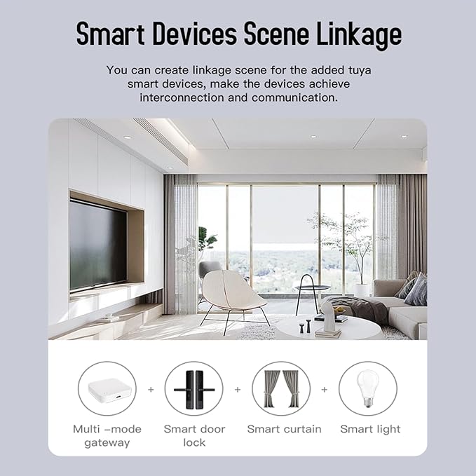 Smart Multi-mode Gateway: ZigBee 3.0 & Bluetooth & Mesh Hub, App Remote Control - Image 6