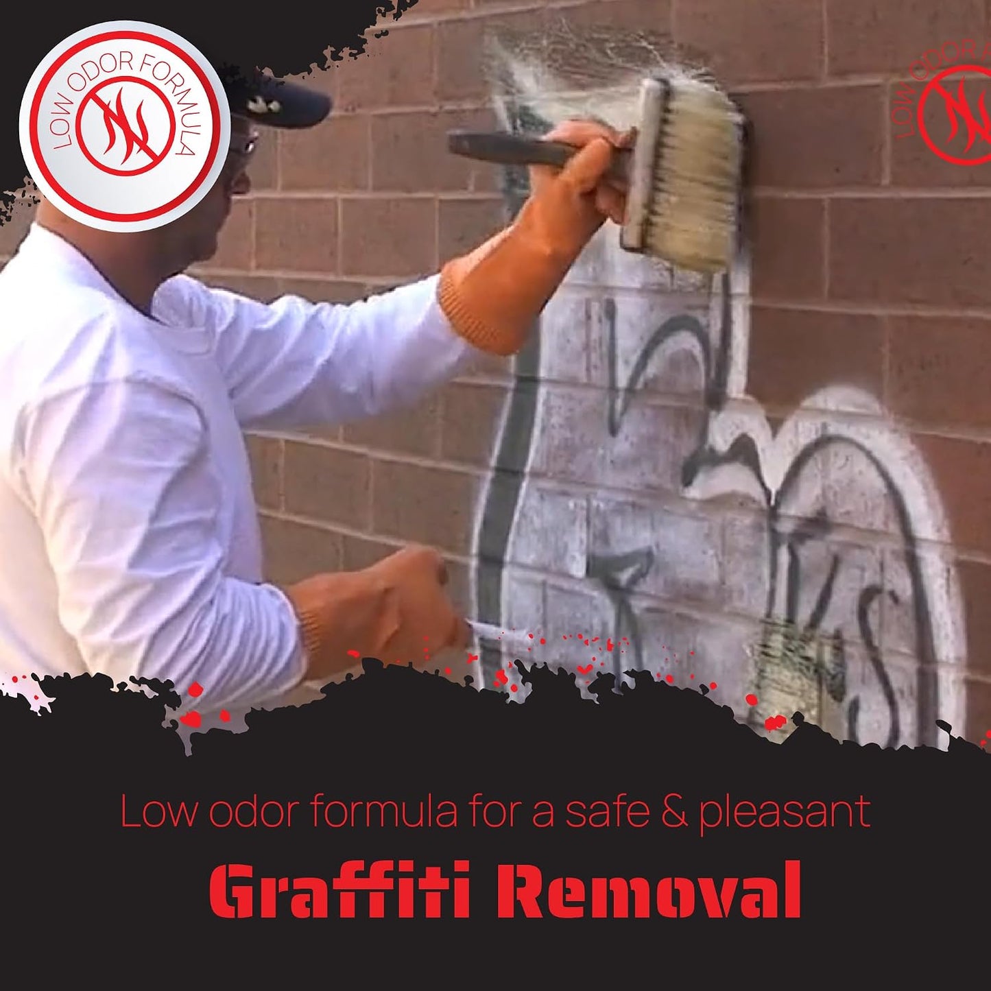 Elephant Snot Graffiti Remover (1 Gallon) | | Superior Biodegradable Formula for Rapid Graffiti Removal on Porous Surfaces | Trusted by Professionals