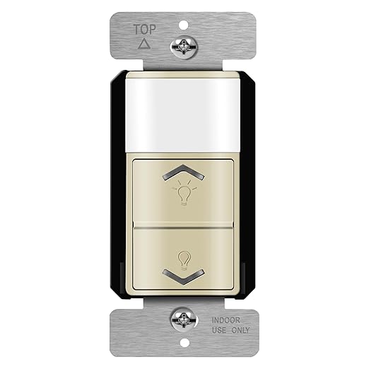 TOPGREENER Motion Sensor Light Switch Dimmer, Electronic Dimmer by TOPGREENER
